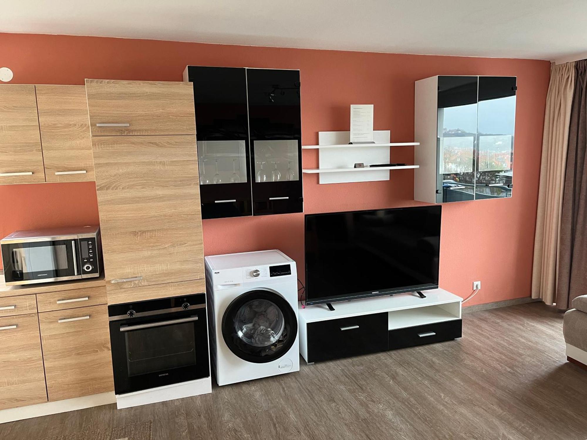 Schoenes Apartment Mit Festungsblick - Free Parking - 维尔茨堡 外观 照片